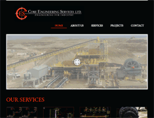Tablet Screenshot of coreengineeringservices.com